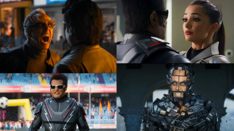 Screengrabs from 2.0 trailer. (Courtesy: YouTube/ Dharma Productions)