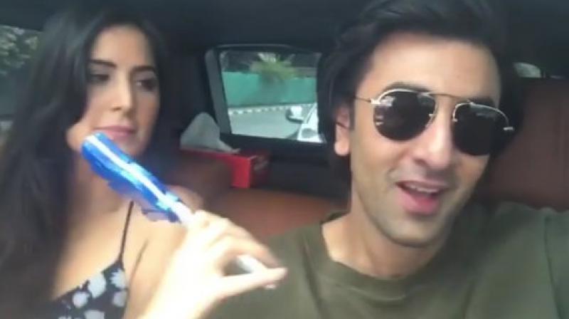 Screengrab from the video shared by Katrina Kaif on Instagram.