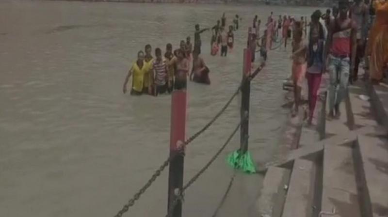 Haridwar: Two kanwariyas recused from drowning by SDRF