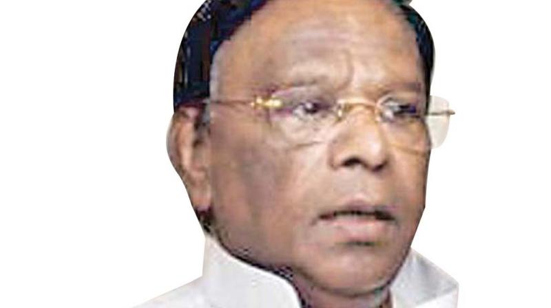 Puducherry Chief Minister V. Narayanaswamy