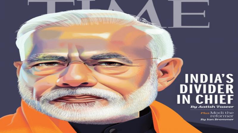 Modiâ€™s TIME-travel: US magâ€™s third outing with PM divides Twitter