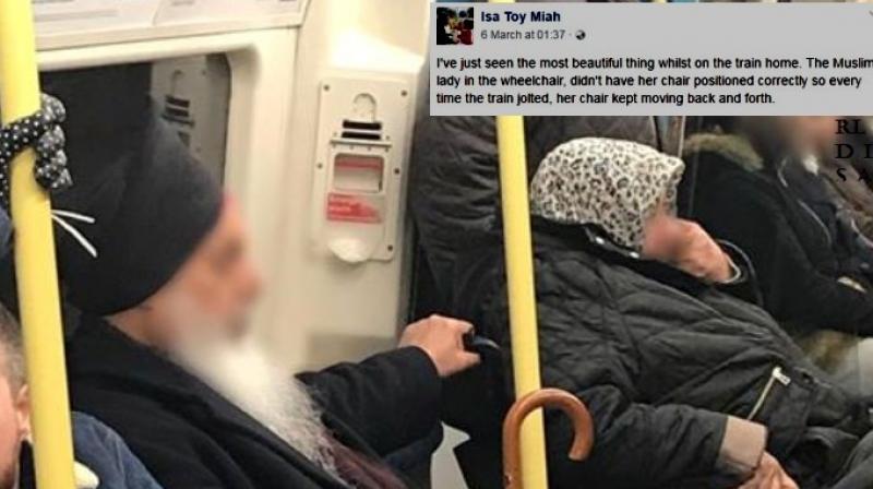 The post has struck a chord in times of racism and Islamophobia (Photo: Facebook)