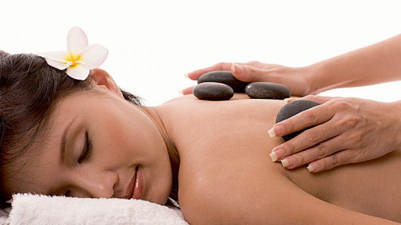 The city police had recently stopped massage services at several spas