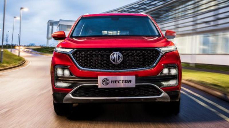 MG Hector Interior: in pics