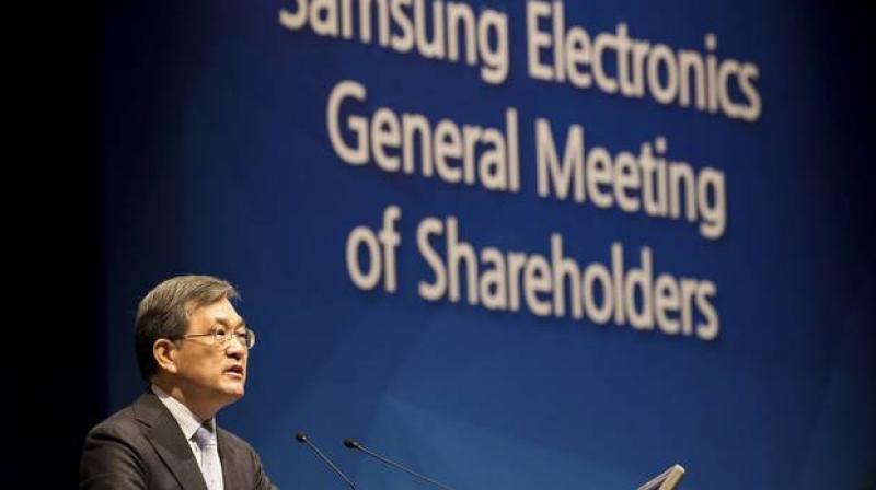 CEO of Samsung Electronics Kwon Oh-Hyun resigned Friday, October 13, 2017. (Photo: AP)