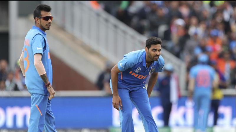 ICC CWC\19: Bhuvneshwar ruled out of next few games due to hamstring injury