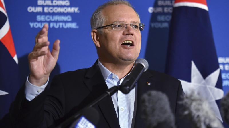 Video: Aussie PM Scott Morrison egged while campaigning