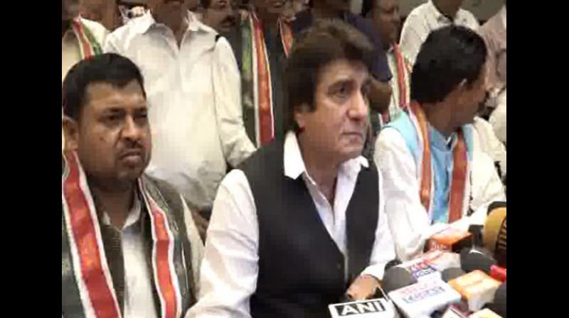 UP Cong chief Raj Babbar sends resignation to Rahul Gandhi over loss in state