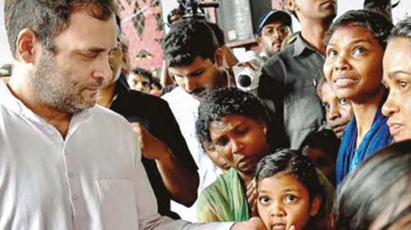 Wayanad facing the rain havoc unitedly, says Rahul Gandhi