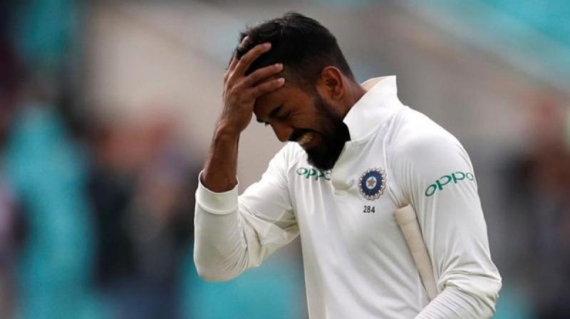 KL Rahul posts a perlexed message after his woeful performances in WI series