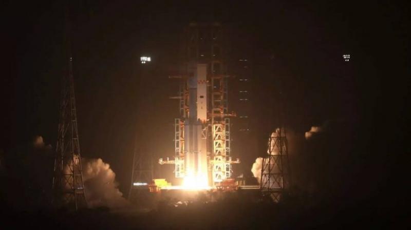 The Tiangong-2 space laboratory, or \Heavenly Palace 2\, was home to two astronauts for a month last October in Chinas longest ever manned space mission. (Photo credits: Xinhua)