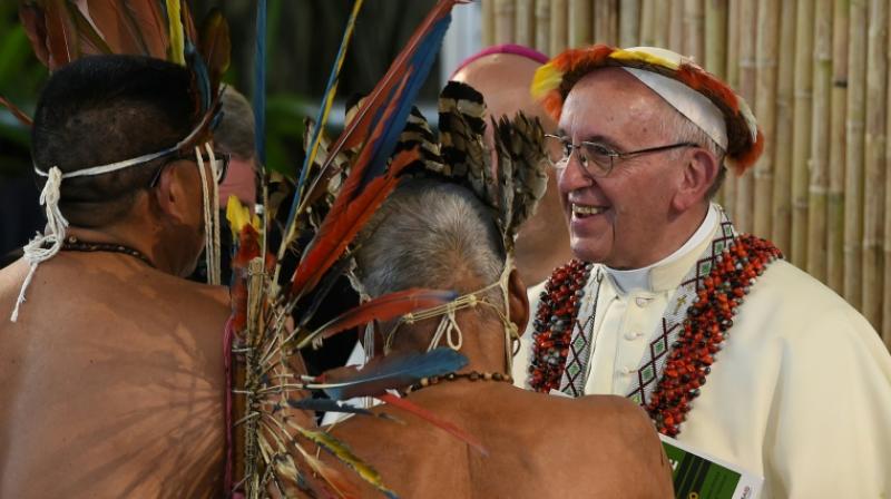 Pope Francis to champion isolated communities of Amazon
