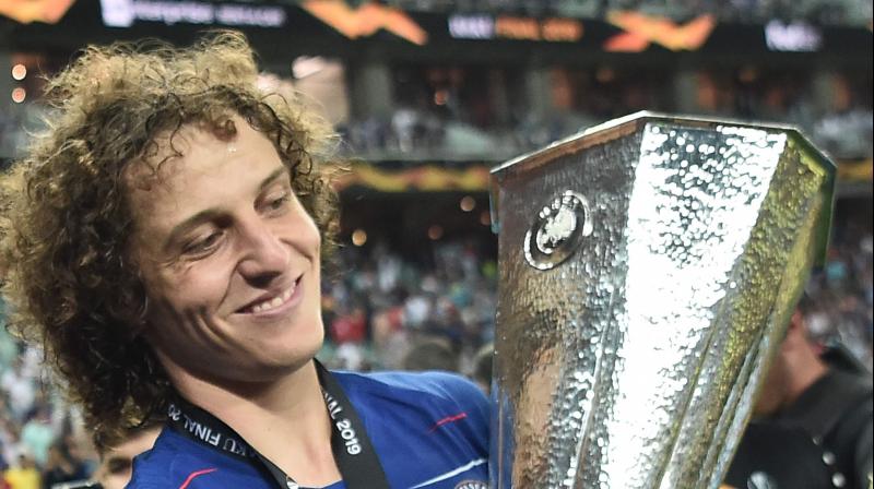 David Luiz lauds manager Maurizio Sarri after winning Europa League