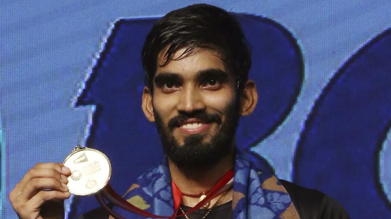 Kidambi Srikanth showed great character to rally back into the match in the second game. (Photo: AP)