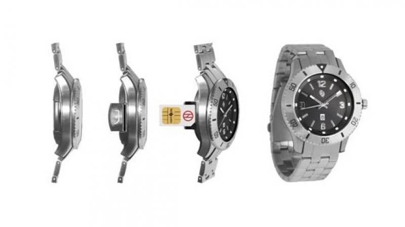 The watch will carry a SIM card inside it, which can be removed and reinserted whenever the user wants