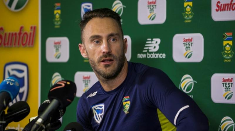 Du Plessis has twice been found guilty of ball tampering. One of those occasions came during South Africas previous Test tour to Australia, when he was accused of using sugary saliva from a hard candy to change the condition of the ball. (Photo: AFP)