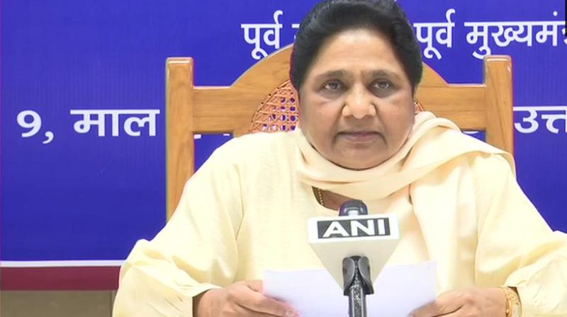 Modi govtâ€™s ship sinking, RSS stopped supporting them: Mayawati slams PM