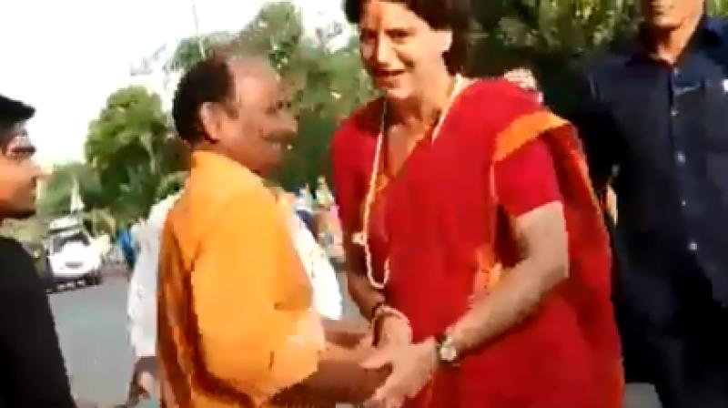 Watch: Priyanka Gandhiâ€™s epic response to supporters chanting â€˜Modi, Modiâ€™ in MP