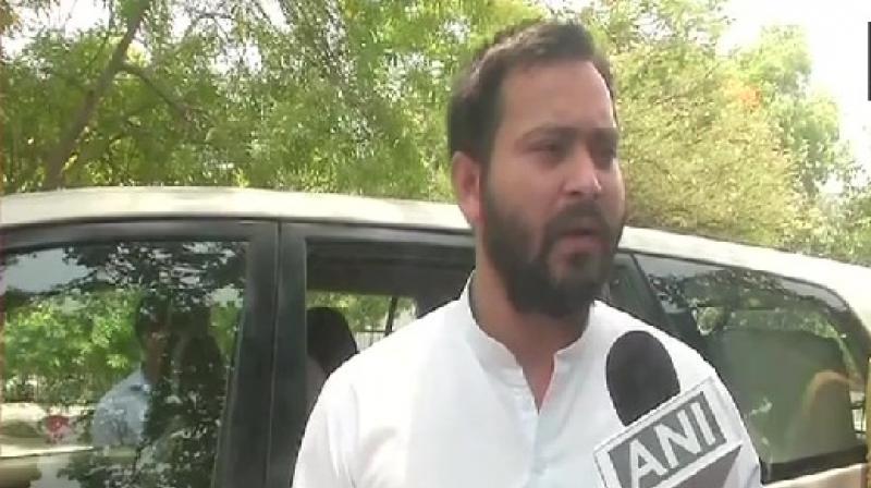 Nitish Kumar, BJP responsible for sending my father to jail: Tejashwi Yadav