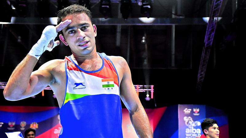 Amit Panghal scripts history, becomes first Indian to enter World Championship final