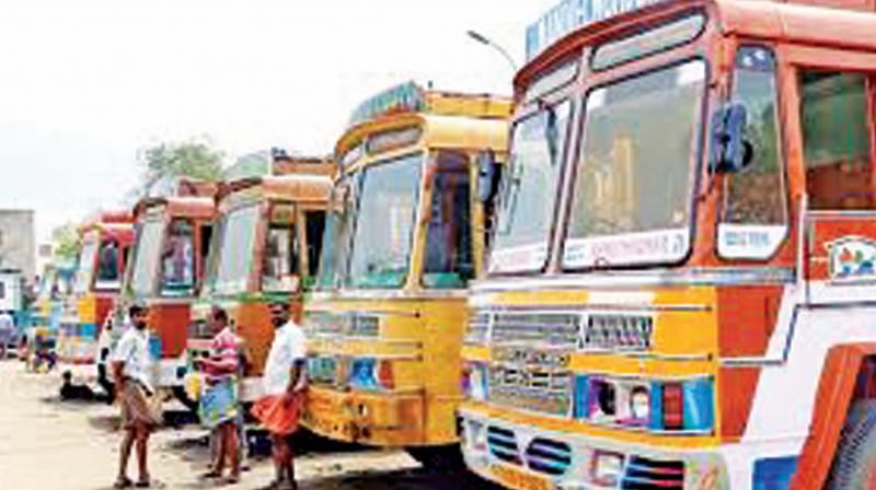 Over 10K trucks to keep off roads in Kovai today