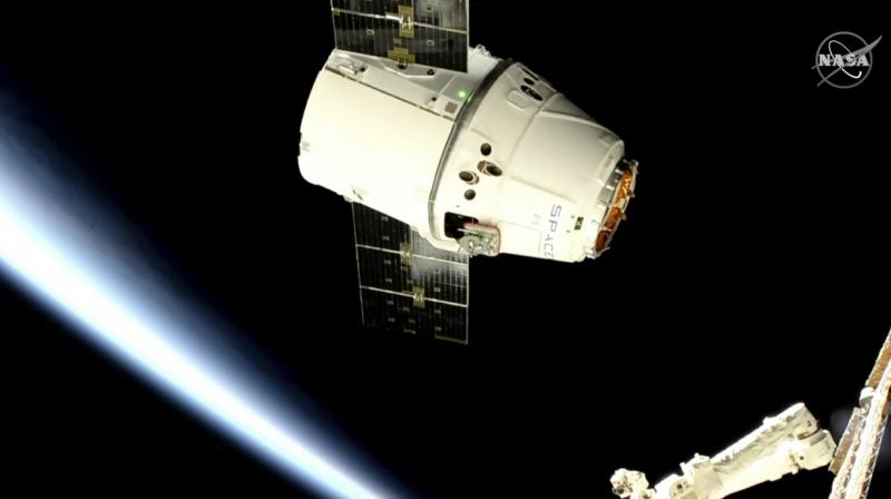 SpaceX shipment reaches space station