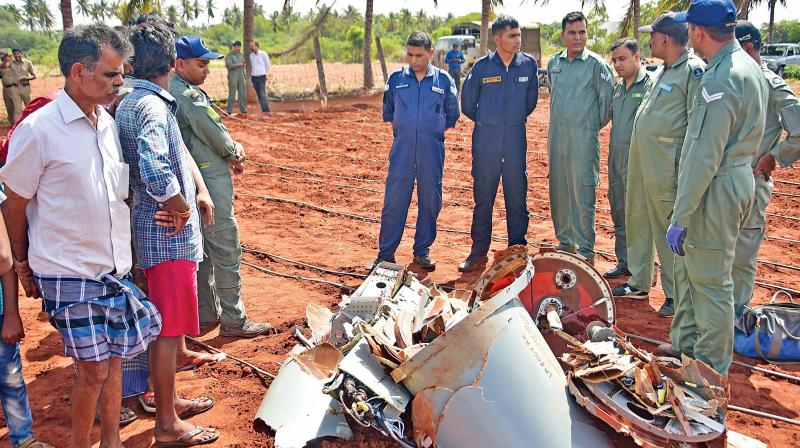 Coimbatore: Tejas fighter jetâ€™s drop tank falls in Kovai field