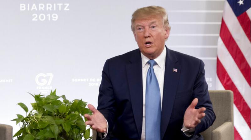 On Friday, Trump had asked American companies to immediately start looking for an alternative to China, including shifting manufacturing of their products to the US after Beijing imposed additional tariffs on USD 75 billion worth of US goods. (Photo: AP)