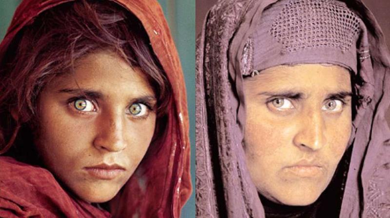 Sharbat Gula, National Geographics green eyed Afghan girl. (Photo: AP)