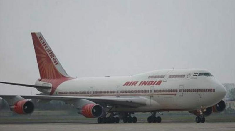 Air India flight makes emergency landing in London following \bomb threat\