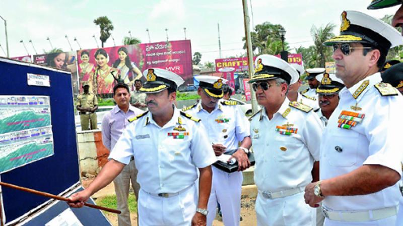 The Eastern Naval Command is said to have decided to set up a VLF (very low frequency) station spread over 2,900 acres at Pudur in Ranga Reddy district.