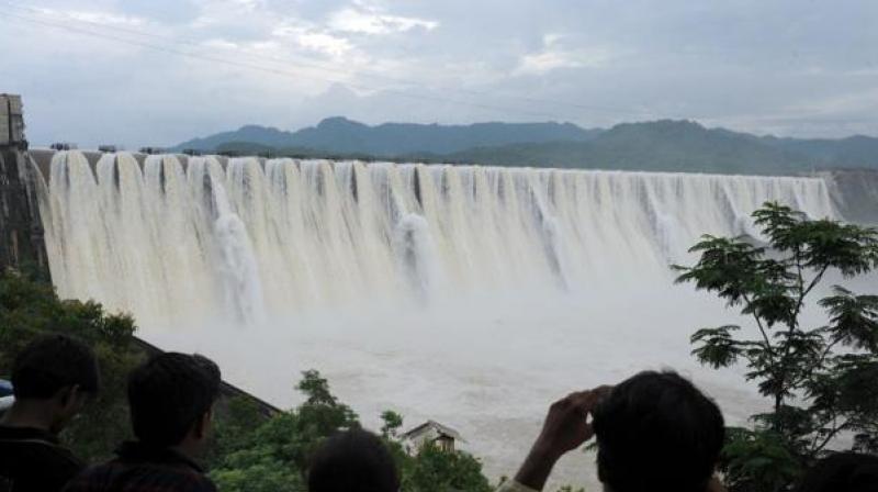 Narmada dam fully filled \before schedule\ for PM\s b\day: MP minister