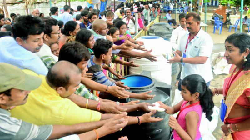 Visakhapatnam: Simhachalam packed for Chandanotsavam