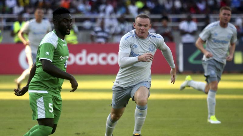 Rooney playing for Everton in Europe in Thursdays Europa League tie against MFK Ruzomberok. (Photo: AP)