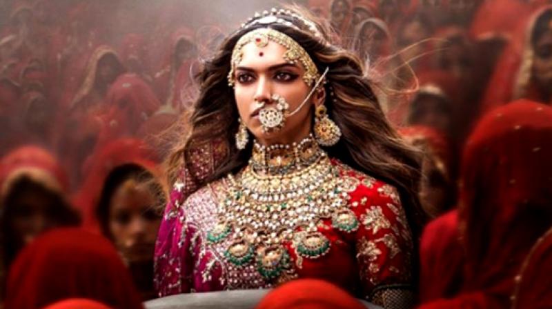 Deepika Padukone in the new poster of Padmavati.