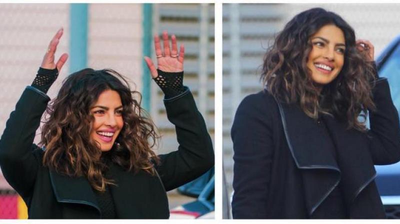 Priyanka has undergone a makeover for her role of FBI agent Alex Parrish.