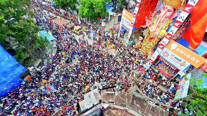 Hyderabad: Traffic curbs for Ganesha Visarjan