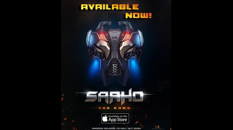 Good News: Prabhasâ€™ \Saaho Game\ launched on Independence day