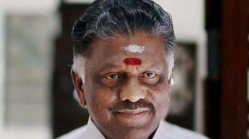 Tamil Nadu Finance Minister O Panneerselvam.