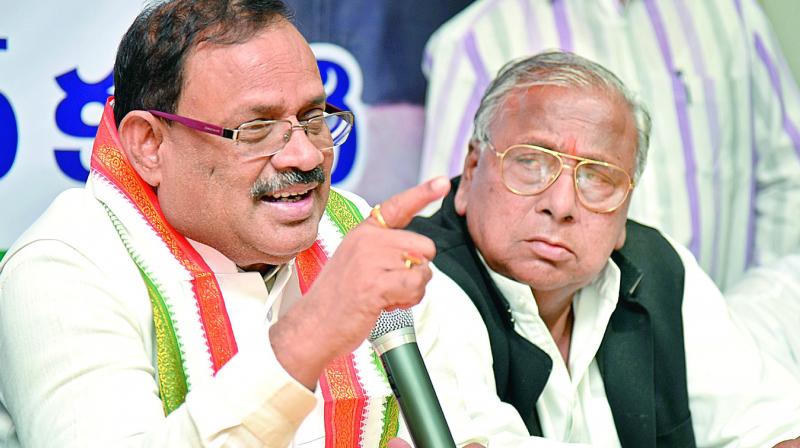 K Chandrasekhar Rao and PM Modi are liars, says RC Khuntia