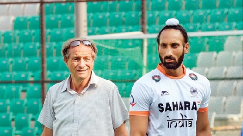Indian team coach Roelant Oltmans has implored his side for positive results in this outing. (Photo: AFP)