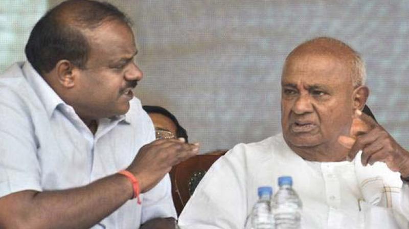 Teach rebels a lesson: HD Deve Gowda tells partymen