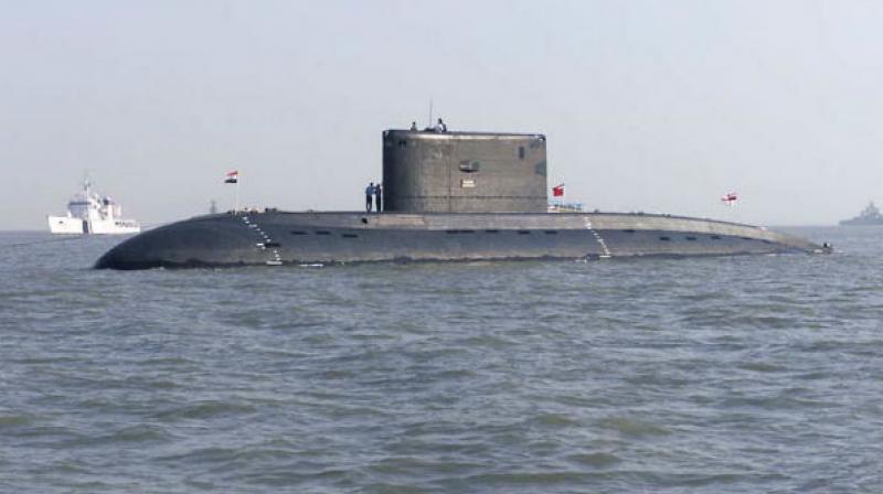 A Pakistan Navy spokesman said the Indian submarines after being detected near Pakistans territorial waters had been pushed back. (Photo: Representational Image)