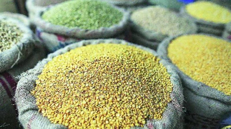 The officials of the Uttar Pradesh Cooperative Federation in an effort to make money, joined hands with two middlemen, bought lentils at a price lower than the minimum support price (MSP) and fudged the records. (Photo: PTI/Representational)