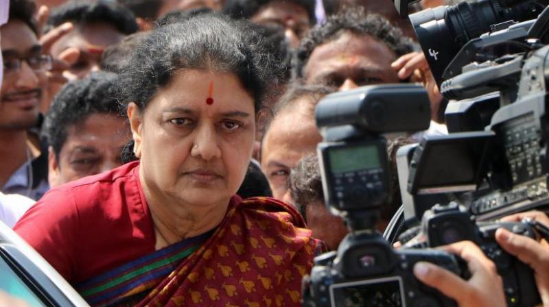 The gun protocol denied V.K.Sasikala the comfort of air travel to Chennai while forcing her to take the road instead, sources said. (Photo: PTI)