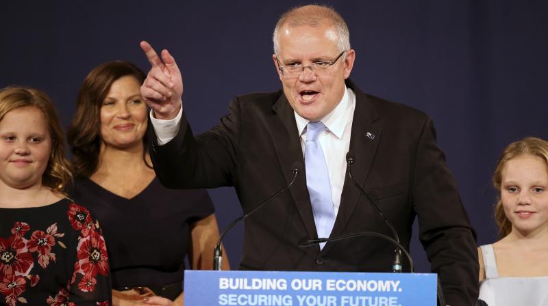 Conservatives in Australia on course for \sensational\ election victory