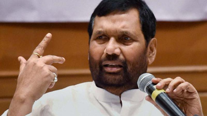 Food and Consumer Affairs Minister Ram Vilas Paswan