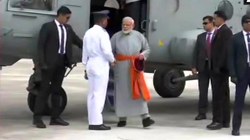 PM Modi offers prayers, discusses re-developement at Kedarnath