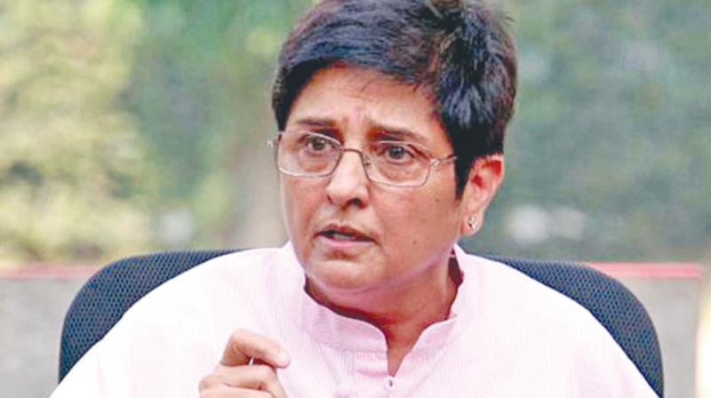AIADMK stages protest against Kiran Bedi over remarks on TN govt
