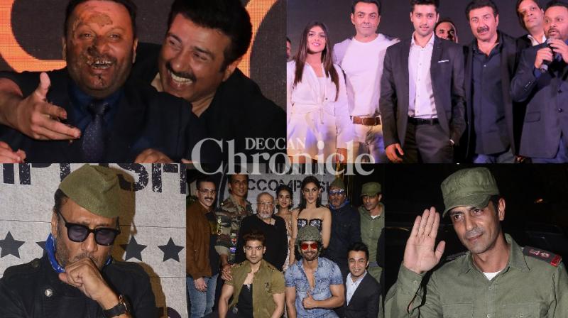 Party time: Sunny, Bobby welcome Utkarsh, Paltan team also come together